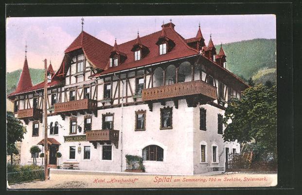 Hirschenhof Apartments Spital am Semmering Ngoại thất bức ảnh